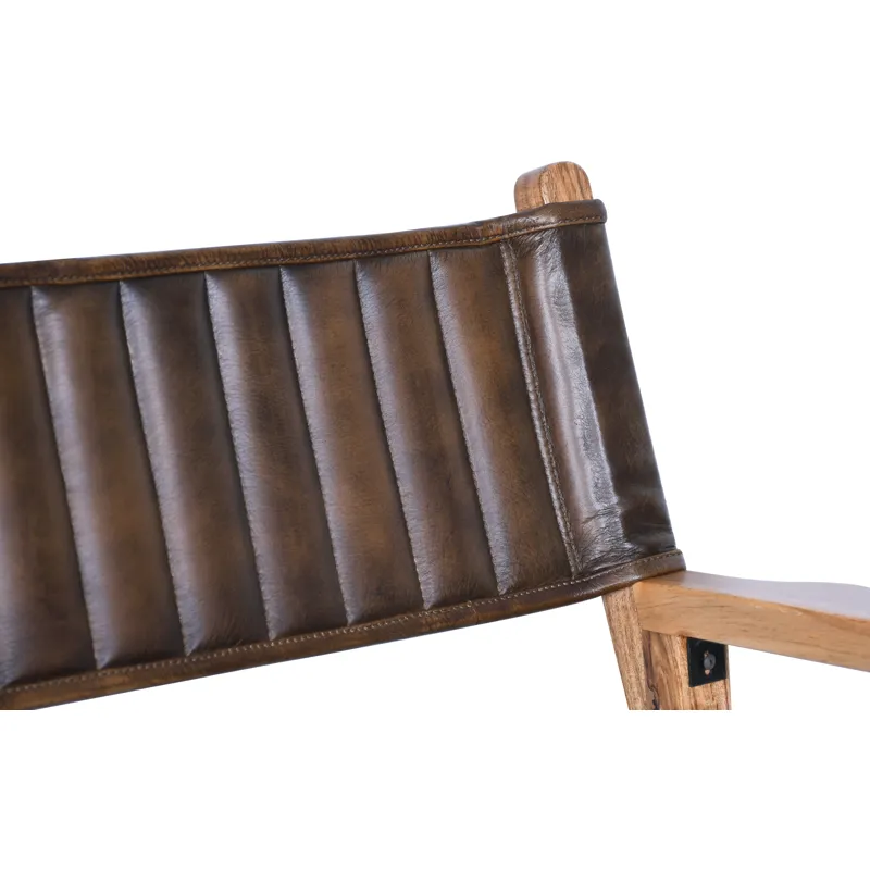 Leeds 23" Folding Counter Chair in Antique Whiskey