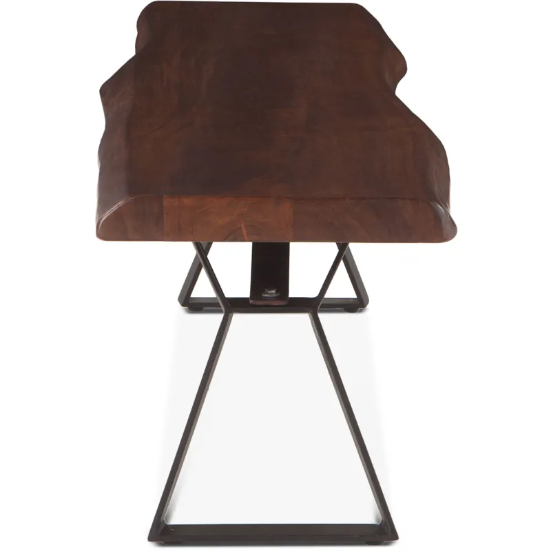 London Loft 72" Bench in Walnut