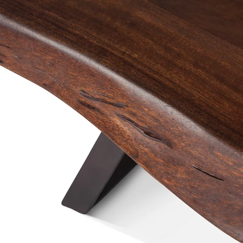 London Loft 90" Bench in Walnut