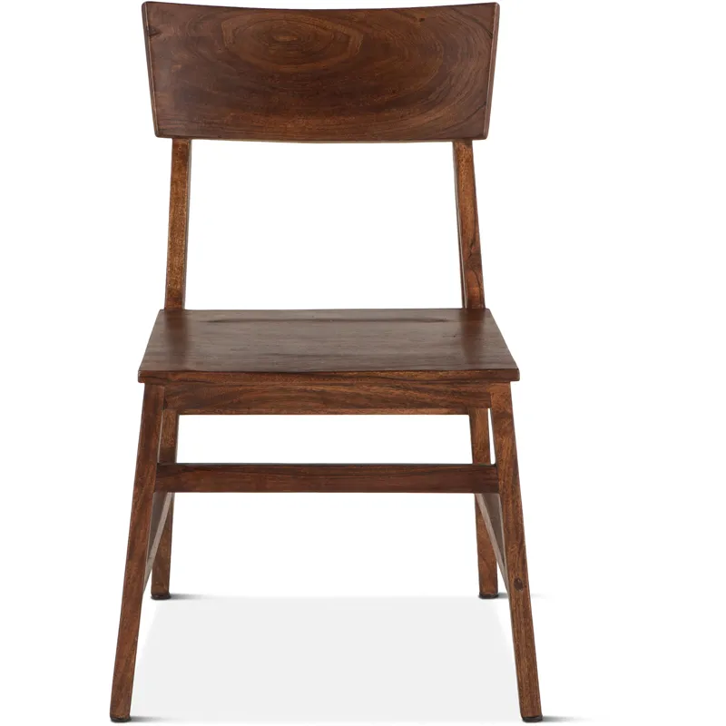 London Loft 19" Dining Chair in Walnut