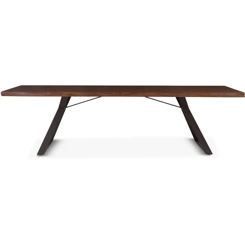London Loft 106" Dining Table in Walnut