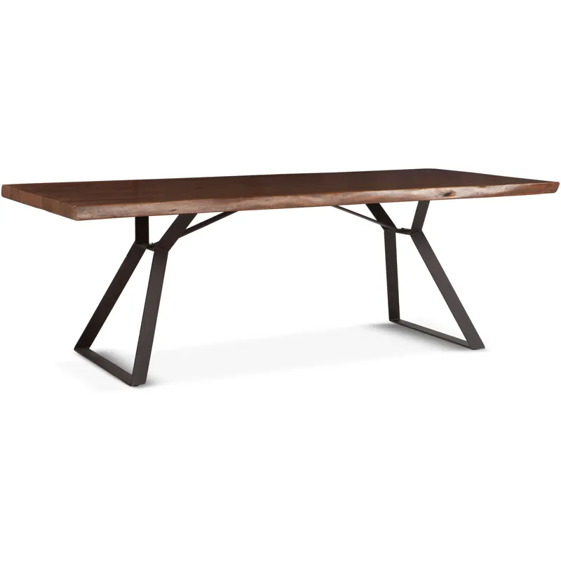 London Loft 80" Dining Table in Walnut