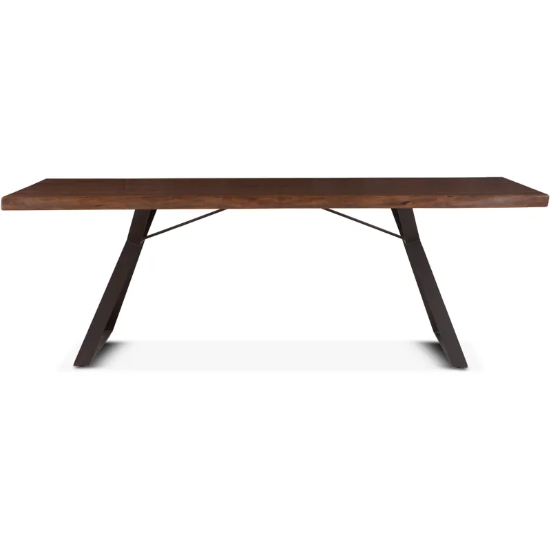 London Loft 94" Dining Table in Walnut