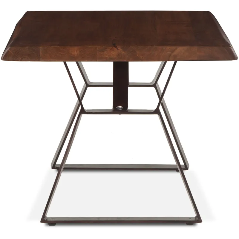 London Loft 23" Side Table in Walnut