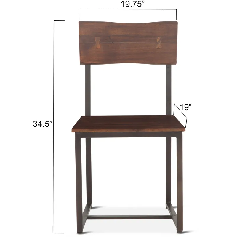Loft 18" Dining Chair in Walnut