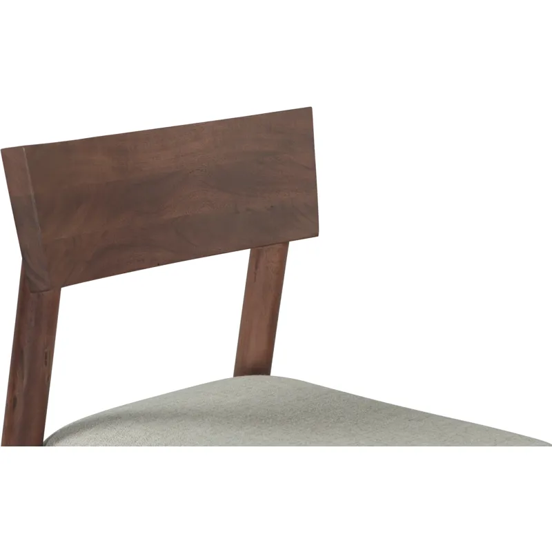 Lenox 18" Upholstered Counter Chair in Walnut