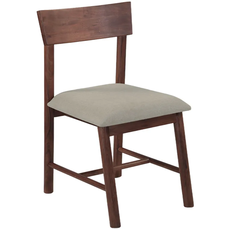 Lenox 18" Upholstered Dining Chair in Walnut