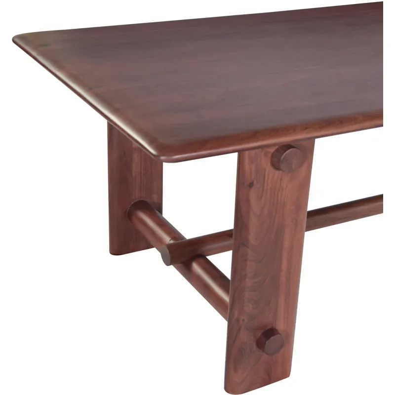 Lenox Loch 102" Dining Table in Walnut