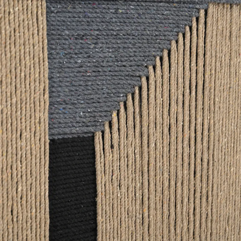 Manila Woven Framed Art, Blue Grey