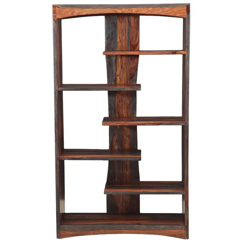 Meridian 34" Open Bookshelf in Capri Sheesham