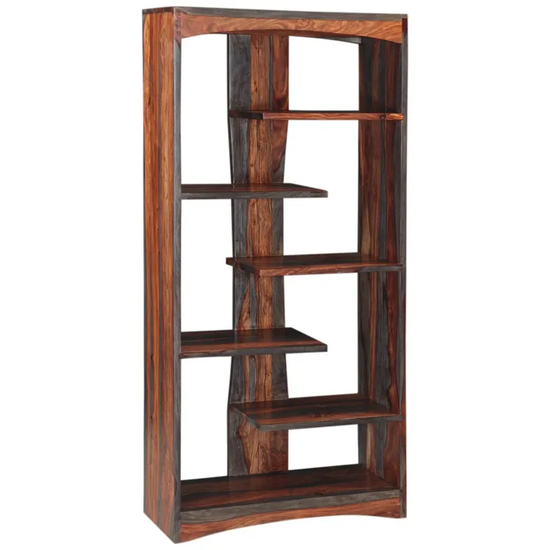 Meridian 34" Open Bookshelf in Capri Sheesham