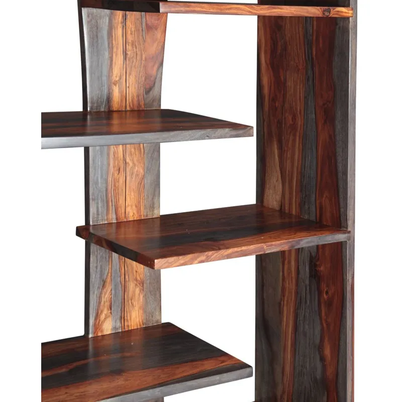 Meridian 34" Open Bookshelf in Capri Sheesham