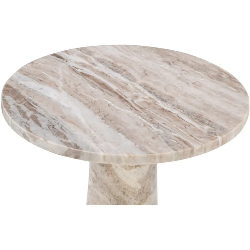 Nile 38" Coffee Table in Brown Toronto Marble