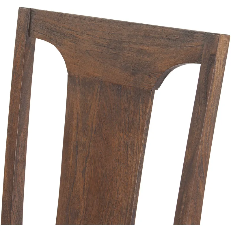 Nimes 18" Upholstered Dining Chair in Weathered Mango