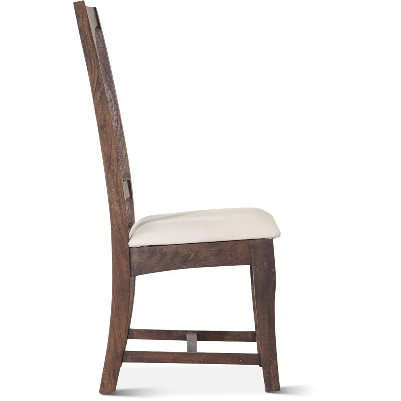 Nimes 18" Upholstered Dining Chair in Weathered Mango