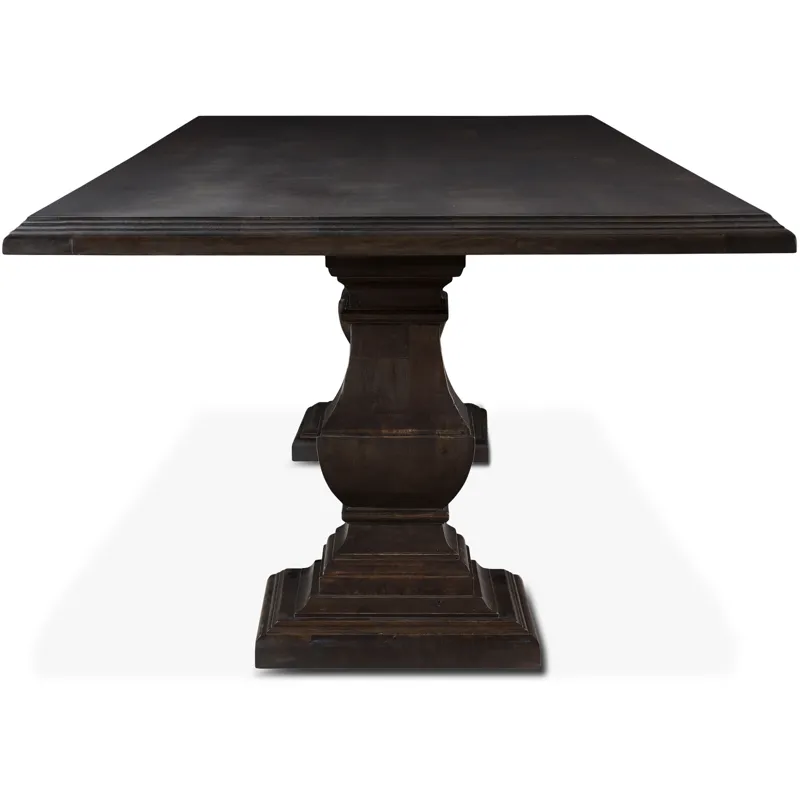 Nimes 120" Dining Table in Vintage Brown