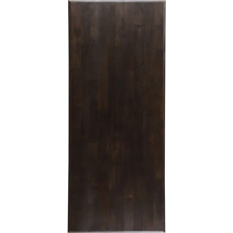 Nimes 120" Dining Table in Vintage Brown