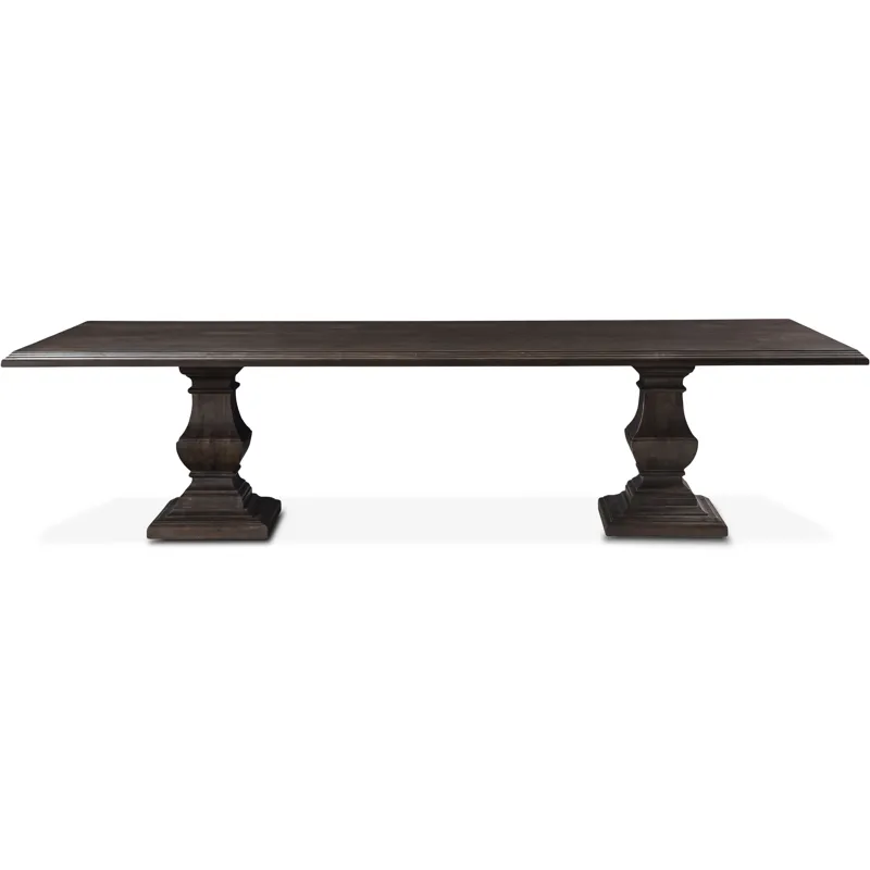Nimes 120" Dining Table in Vintage Brown