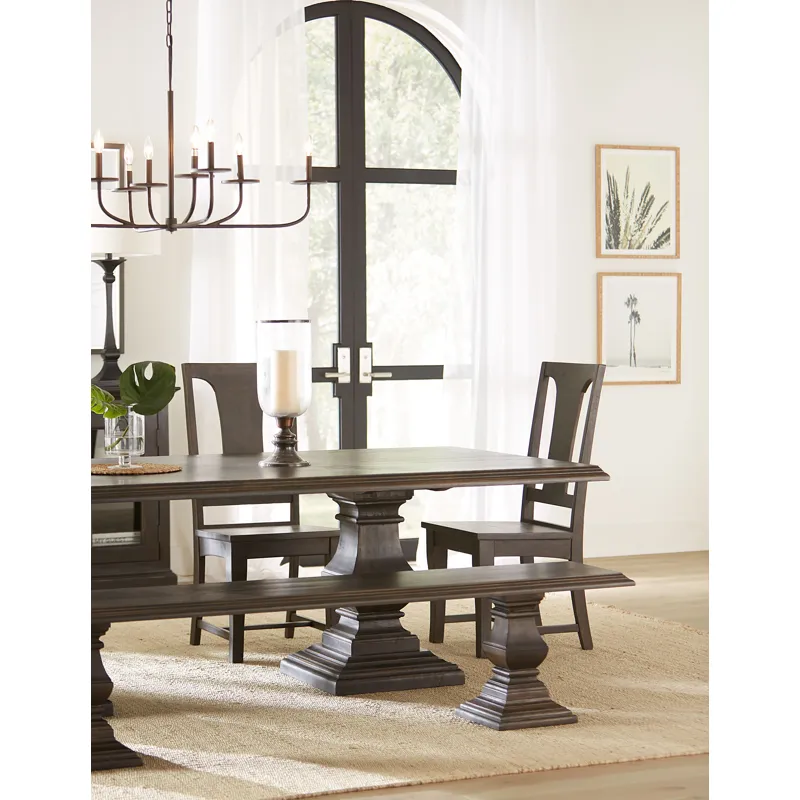 Nimes 84" Dining Table in Vintage Brown