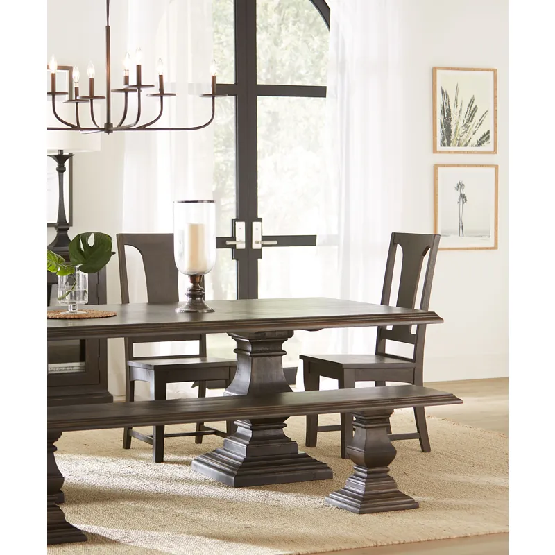 Nimes 84" Dining Table in Vintage Brown