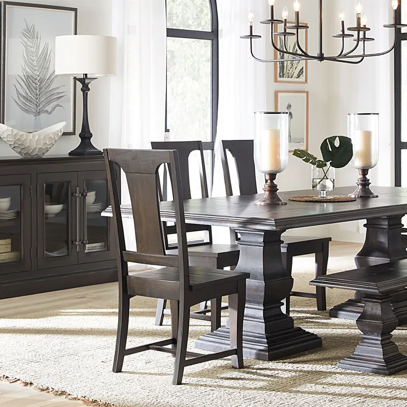 Nimes 84" Dining Table in Vintage Brown