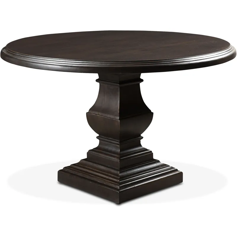 Nimes 48" Round Dining Table in Vintage Brown