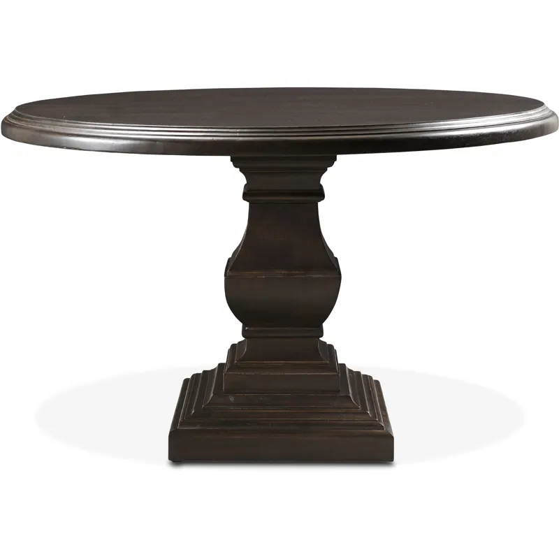 Nimes 48" Round Dining Table in Vintage Brown