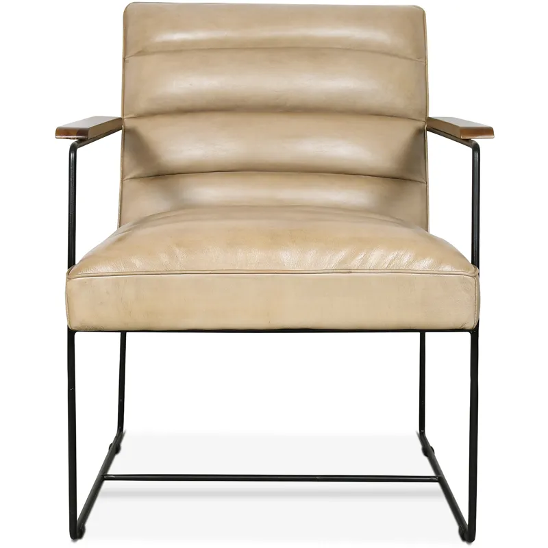 New York Tony Accent Chair in Antique Ivory