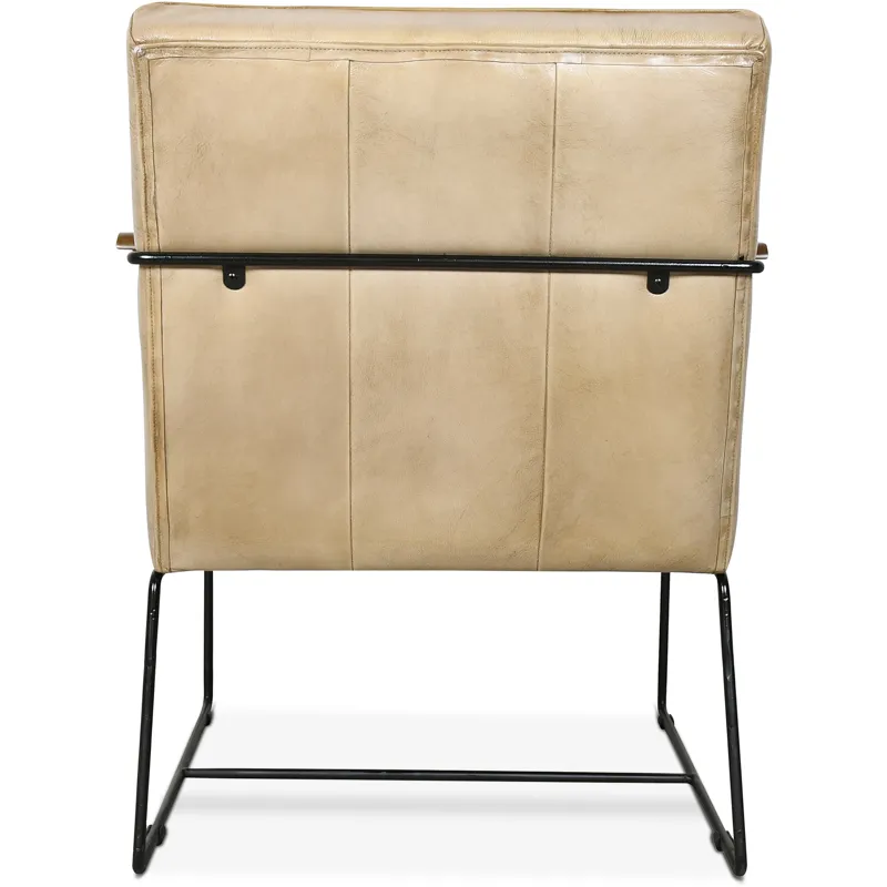 New York Tony Accent Chair in Antique Ivory