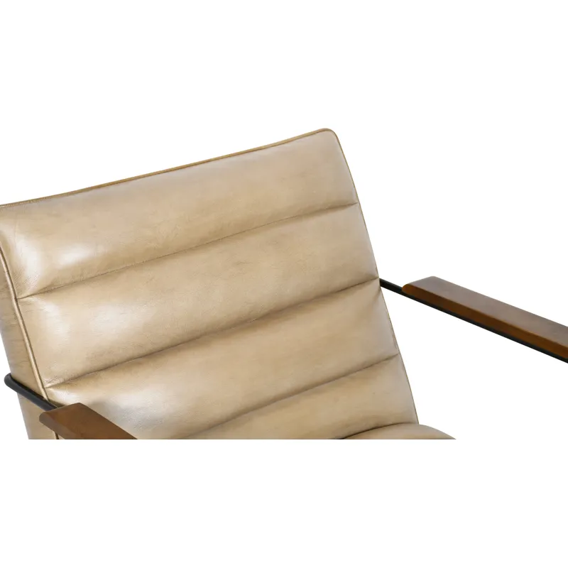 New York Tony Accent Chair in Antique Ivory