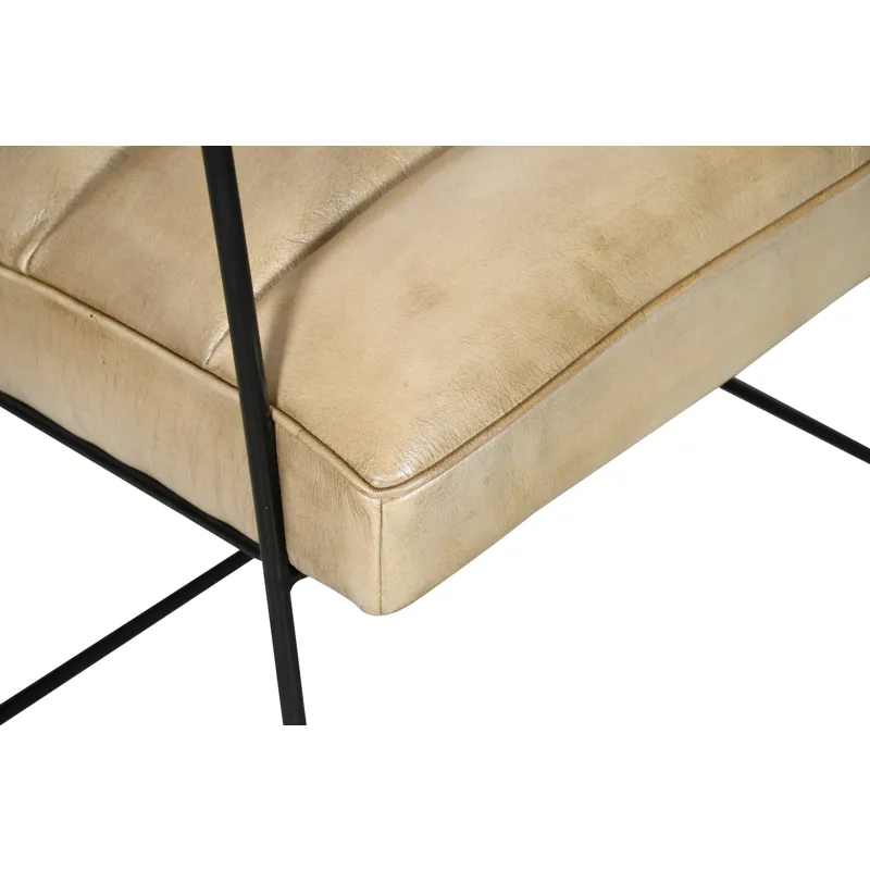 New York Tony Accent Chair in Antique Ivory
