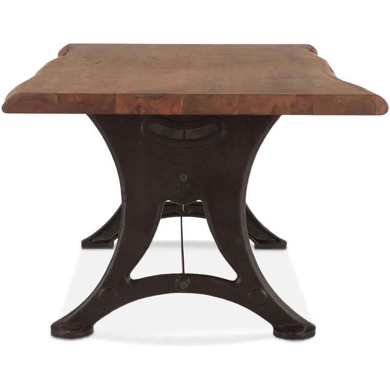 Organic Forge 80" Dining Table in Raw Walnut