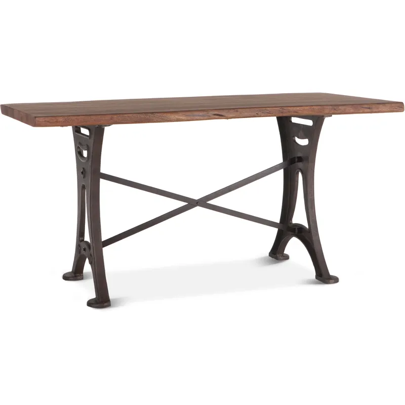 Organic Forge 72" Gathering Table in Raw Walnut