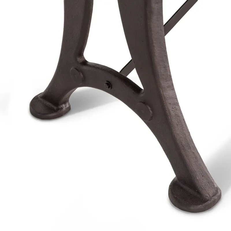 Organic Forge 72" Gathering Table in Raw Walnut