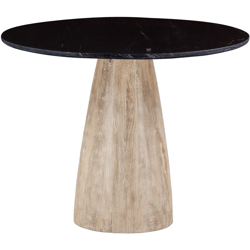 Palm Springs 48 Gathering Table, Modern Whitewash - Base
