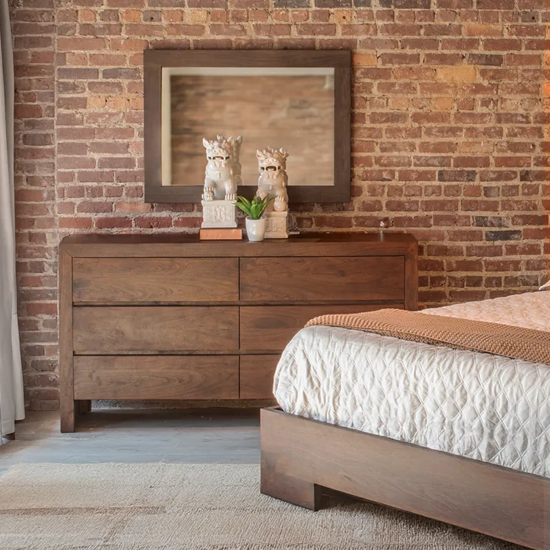 Piedmont 42" Mirror in Coffee Bean