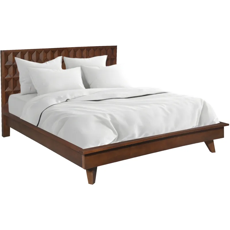 Palermo King Bed in Royal Brown