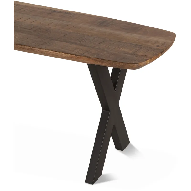 Rapallo 60" Bench in Natural Mango Wood