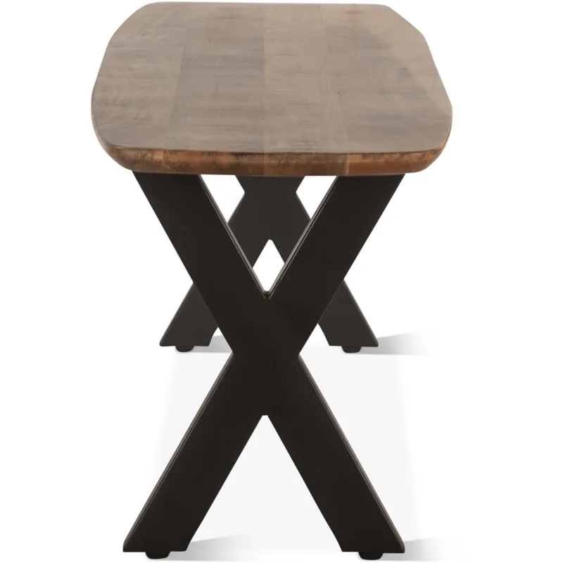 Rapallo 60" Bench in Natural Mango Wood