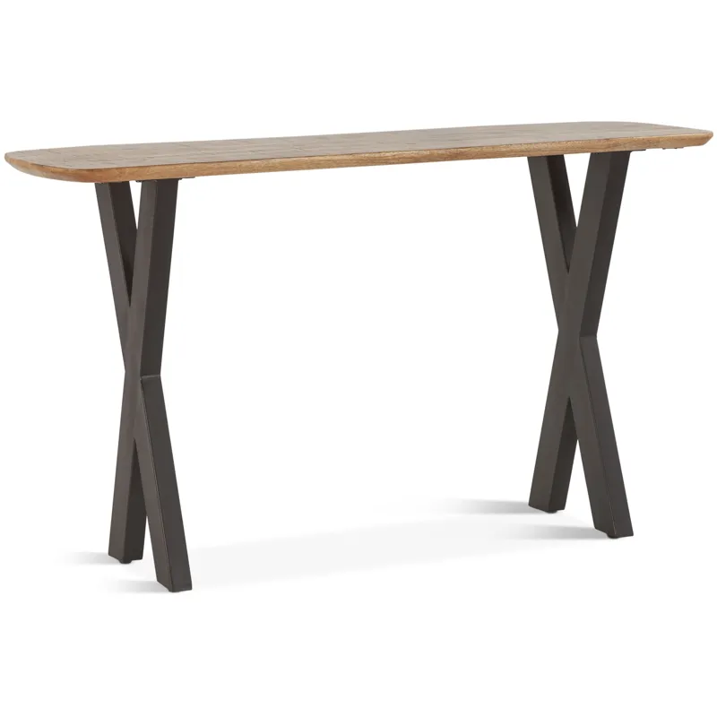 Rapallo 52" Console Table in Natural Mango Wood