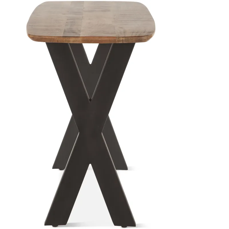 Rapallo 52" Console Table in Natural Mango Wood