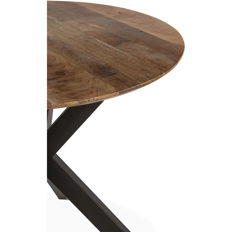 Rapallo 42" Round Gathering Table in Natural