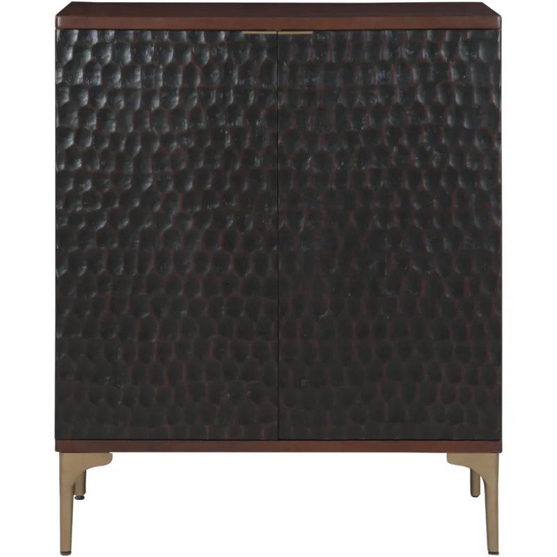 Santa Cruz 39" Bar Cabinet in Two Tone