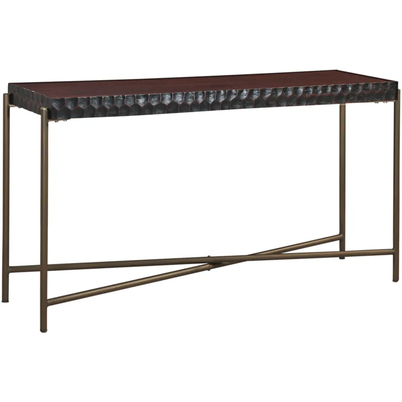 Santa Cruz 58" Console Table in Two Tone