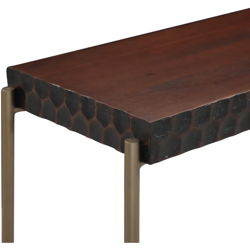 Santa Cruz 58" Console Table in Two Tone