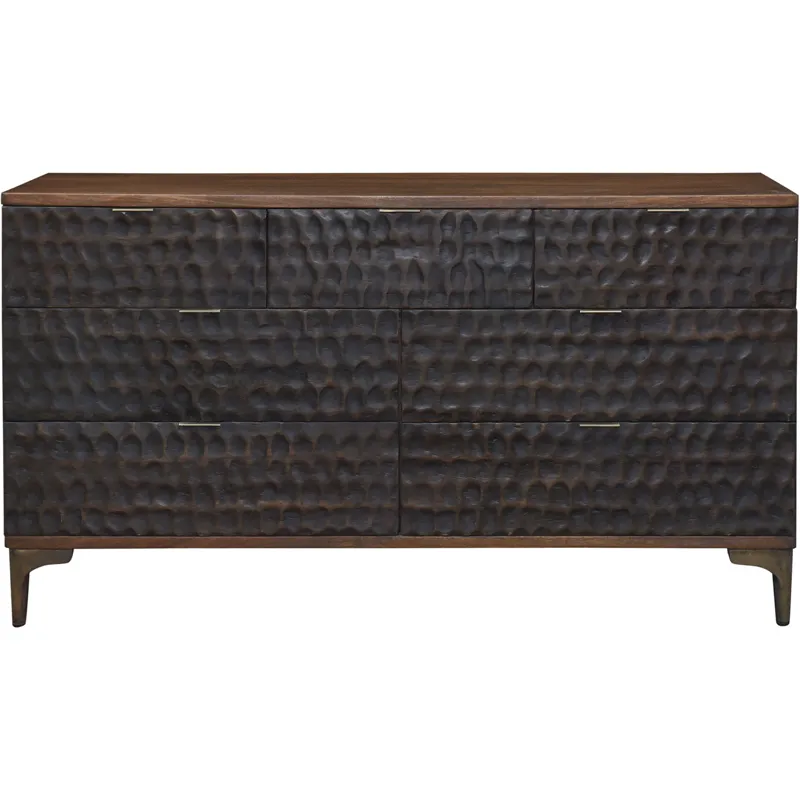 Santa Cruz 60" Dresser in Two Tone