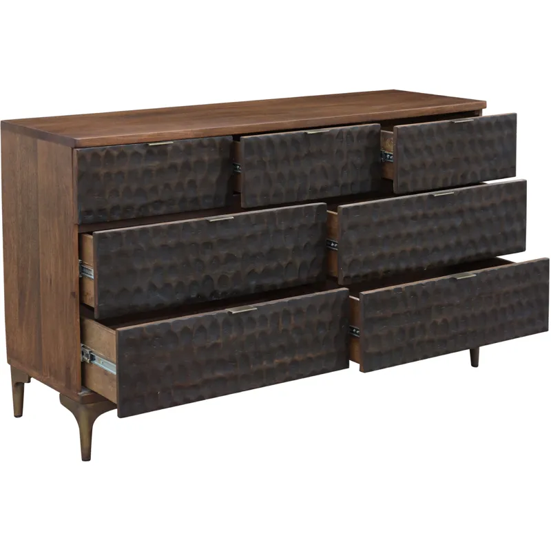 Santa Cruz 60" Dresser in Two Tone