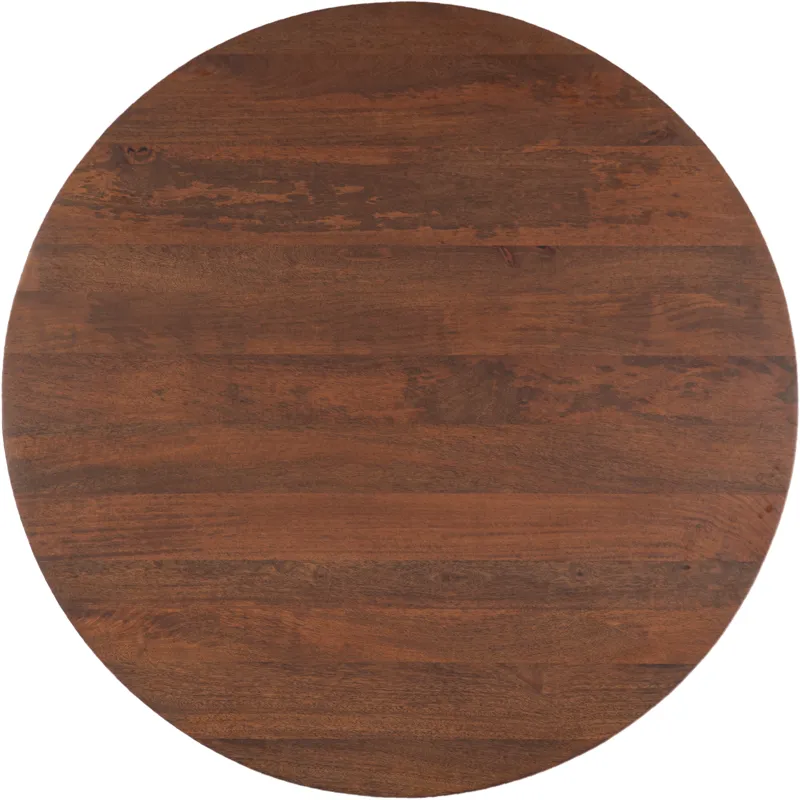 Santa Cruz 48" Round Gathering Table in Two Tone