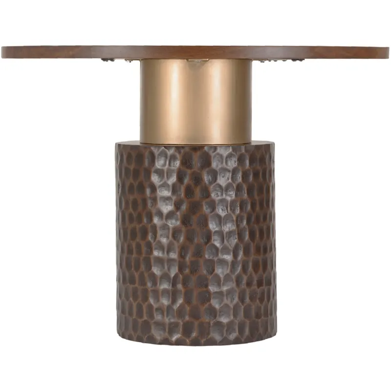 Santa Cruz 48" Round Gathering Table in Two Tone