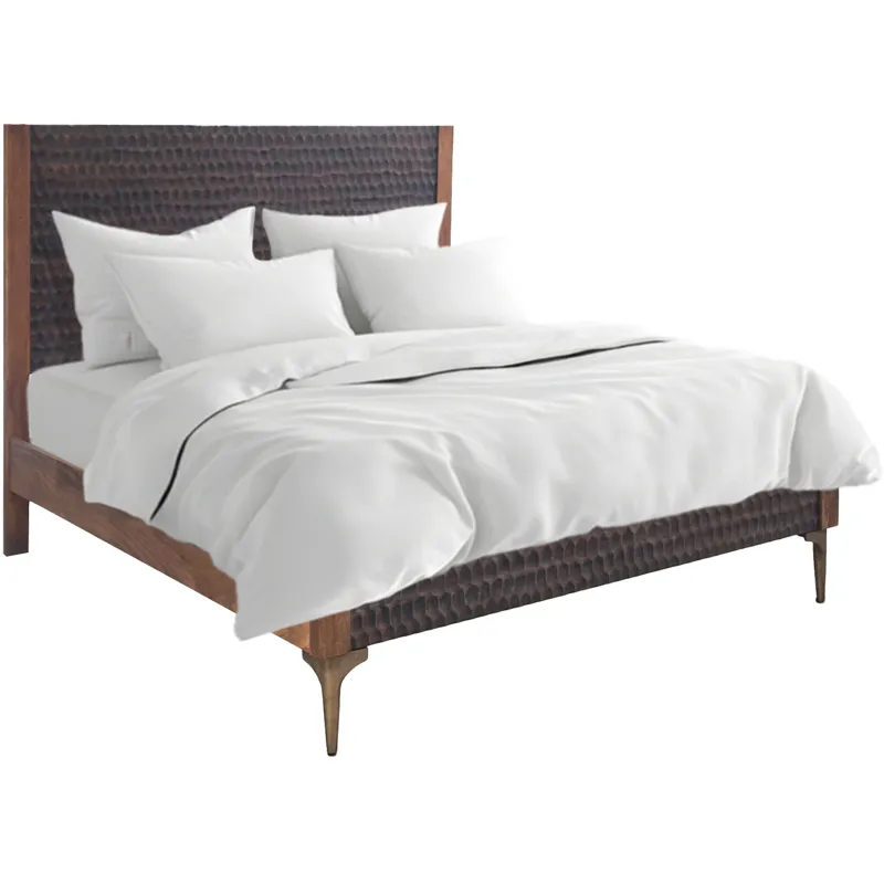 Santa Cruz King Bed in Two Tone
